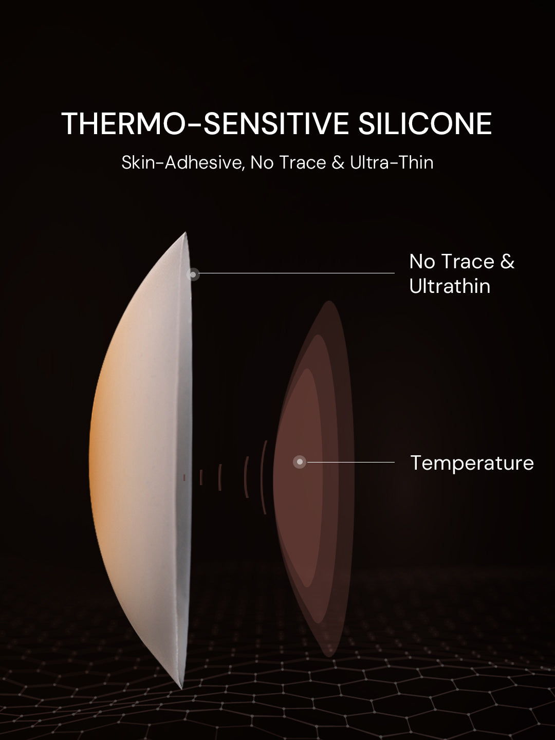 Adhesive-Free Self-Stick Nipple Covers