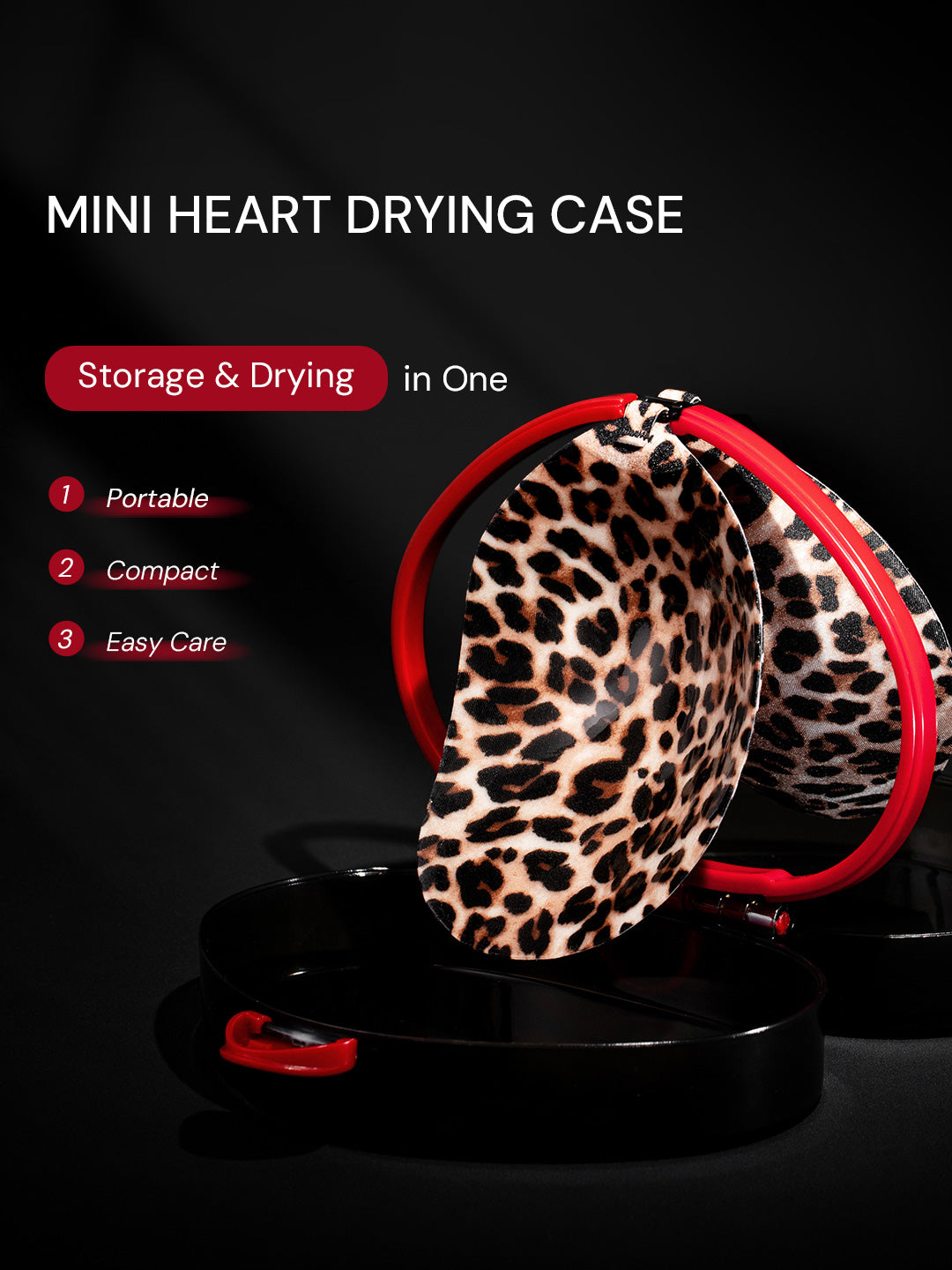 One Piece of Cotton Leopard Adhesive Bra