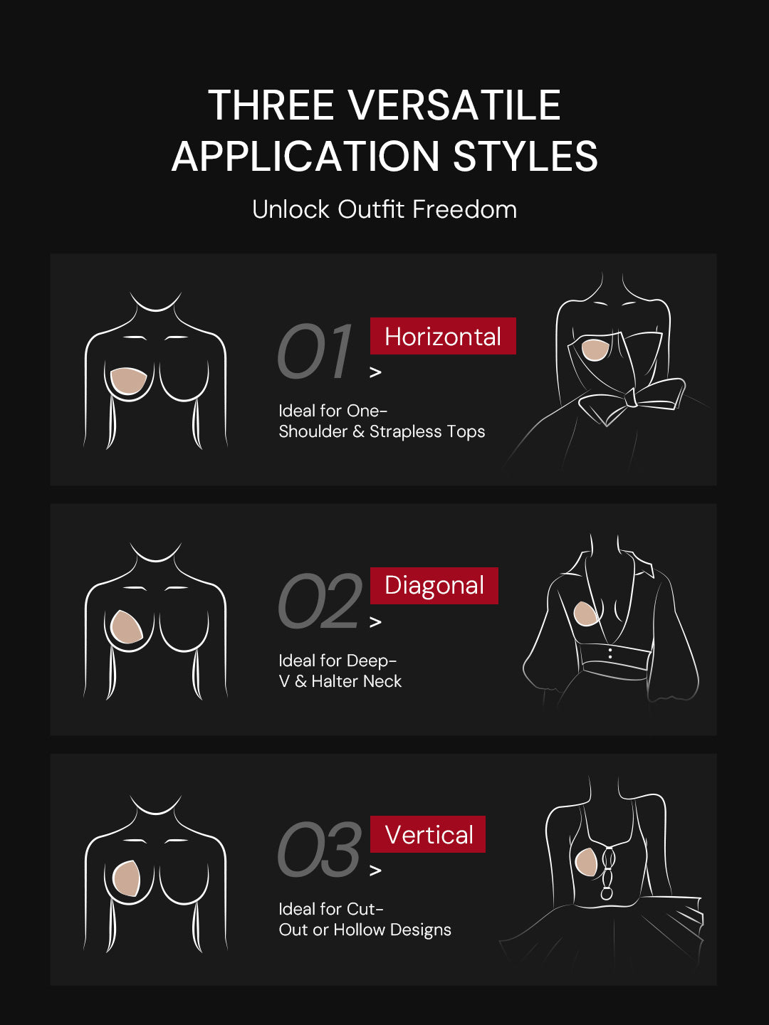 Half-Moon Nipple Covers